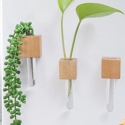 Magnetisk Blomvas i Trä™